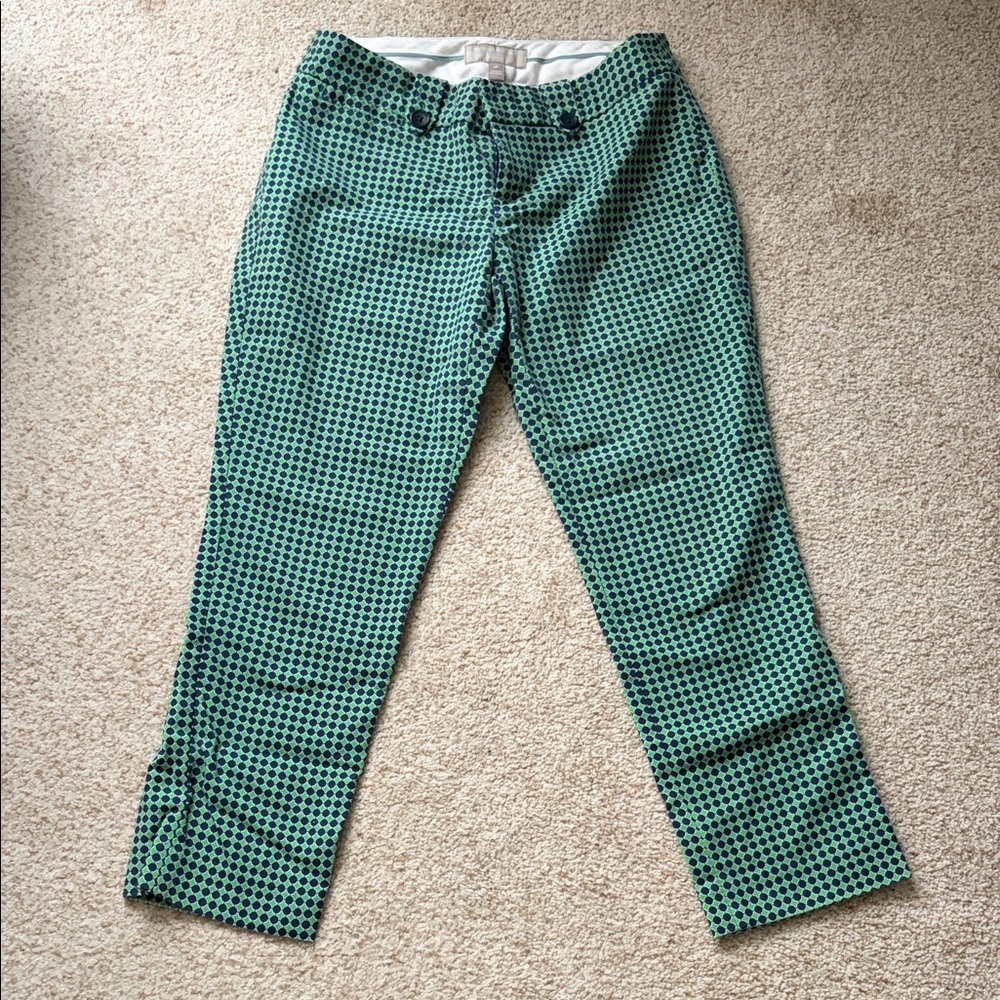 Women’s Green Patterned Pants